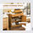 Shenan Solid Wood Freestanding Linen Cabinet