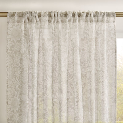SUNFLOWER VOILE PANEL CURTAIN