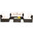 Rattan Sectional Seating Group with Cushions-232317166