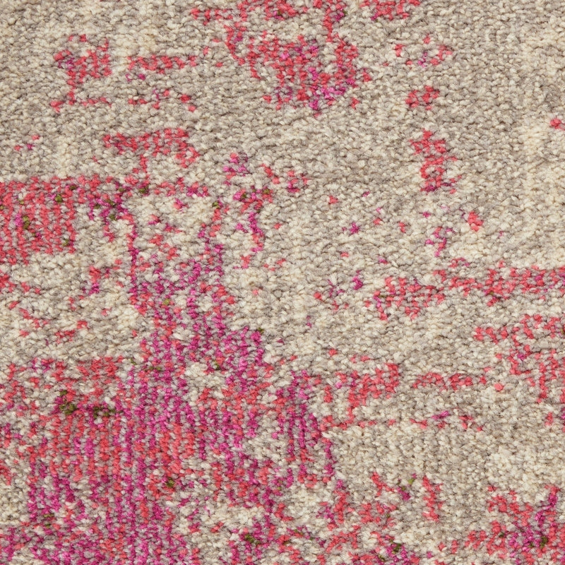 Tapis ivoire moderne Enoch, Tapis de couloir 2 pi x 6 pi