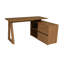 Bureau d'écriture en L avec armoire de rangement 55,12 "Club -377959247