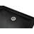 Streamline NT-2164-60BL-LF 60 in. x 36 in. Corner Acrylic Shower Base in Glossy Black with Left Hand Drain, Drain Included