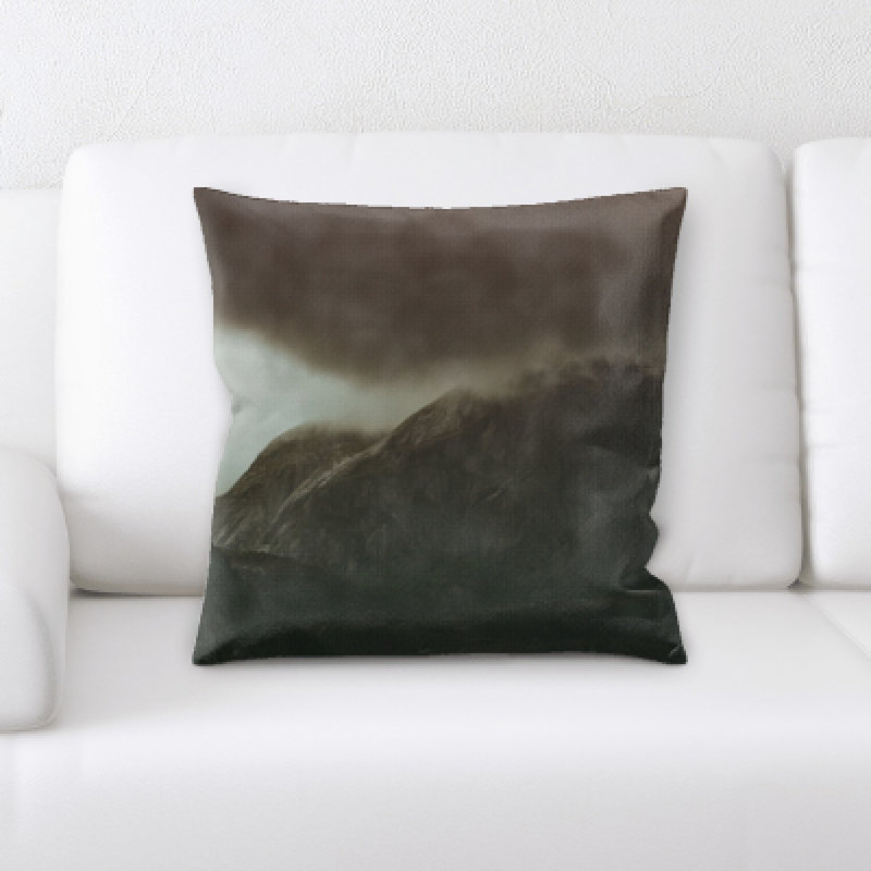 Microsuede Throw Pillow