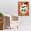 «Happy Fall Pumpkin» par Annie Lapoint, estampe numérique sur toile-87044833