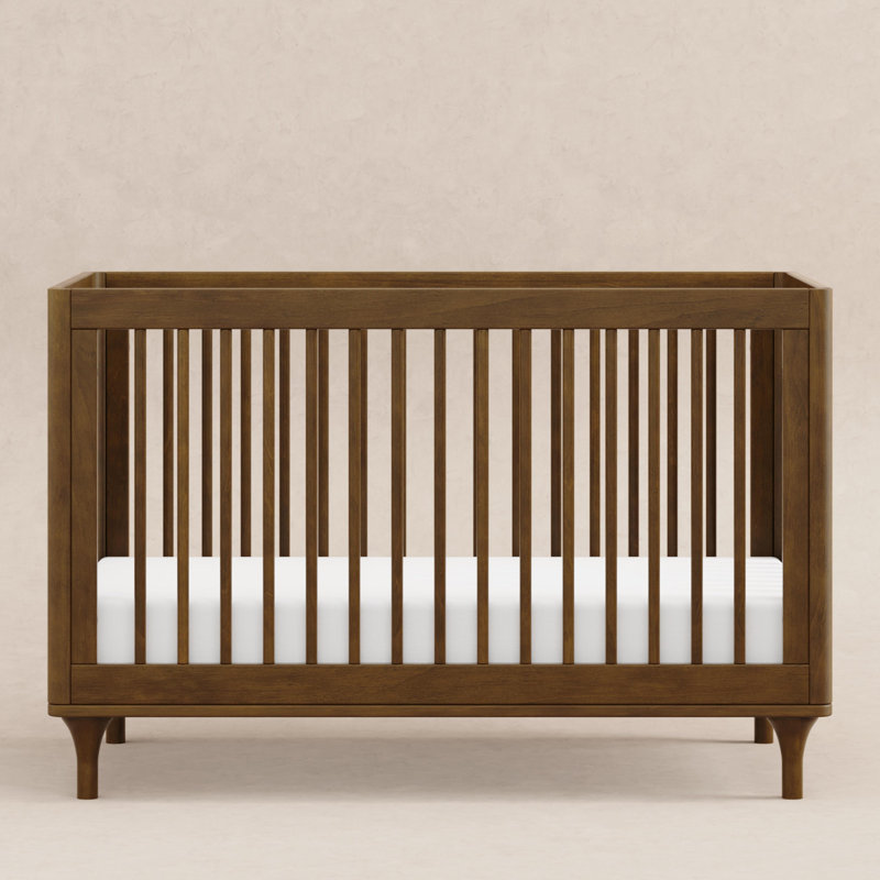 Lolly 3-in-1 Convertible Crib, Brown