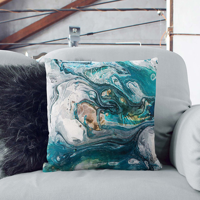 Imagine the Story Cushion with Filling, 55cm H x 55cm W x 20cm D