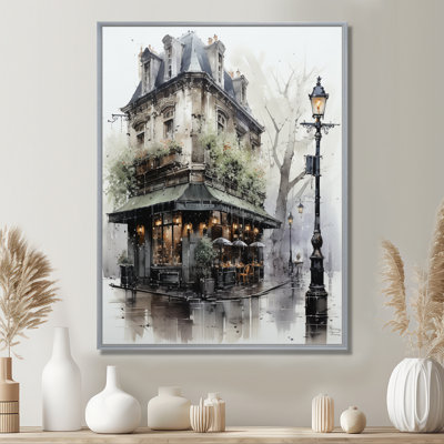Paris Brume Montmartre - décoration murale encadrée Paris