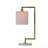 9X14.3X25.2" Metal Table Lamp