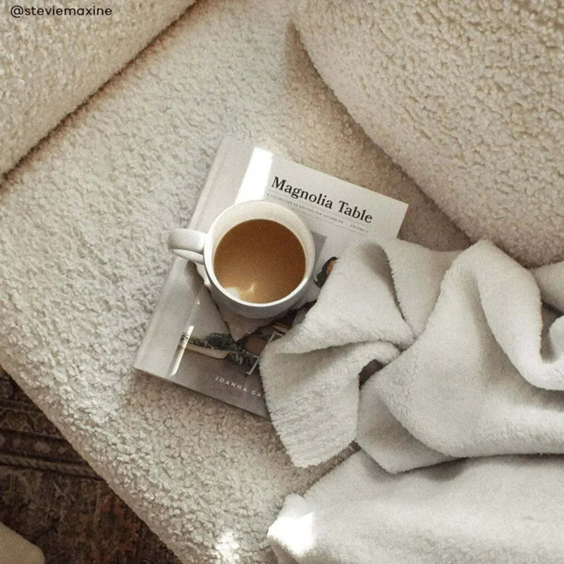Snug Throw Blanket, Cloud Gray
