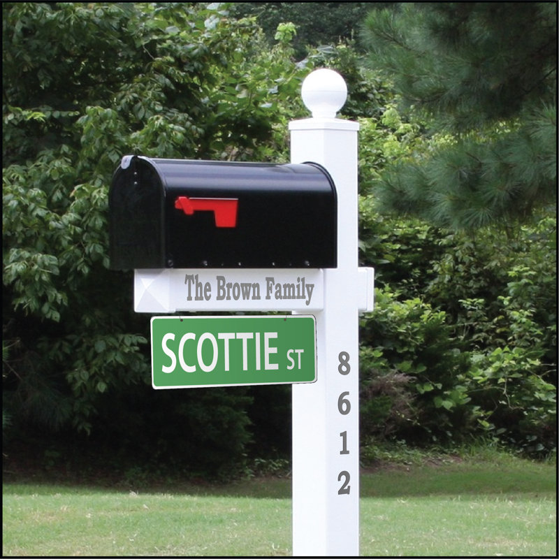 Plaque de rue Scottie