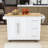 Coffee Station  ,Coffee Bar ,Rolling Kitchen Island Cart with Drop Leaf Kitchen, Spice Rack,Towel Rack-310509993