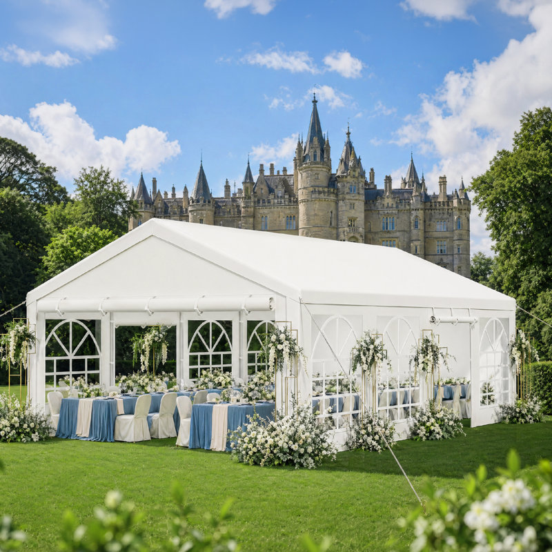 Balconera Heavy Duty Party Tent Canopy, 20 X 30 Ft, 20 ft. W x 30 ft. D