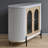 Solid wood retro simple decoration locker