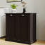 Armoire de trieur de linge inclinable à deux compartiments-2137588409