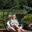 Chaise suspendue en osier avec coussins Danielle-31483000