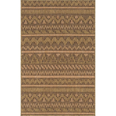 Tapis intérieur / extérieur brun clair Krickel