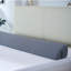 Coussin Adelheide pour lit de tête de lit / mur / matelas gris-220366461