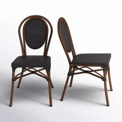 Abode Stacking Patio Side Chair by Joss & Main
