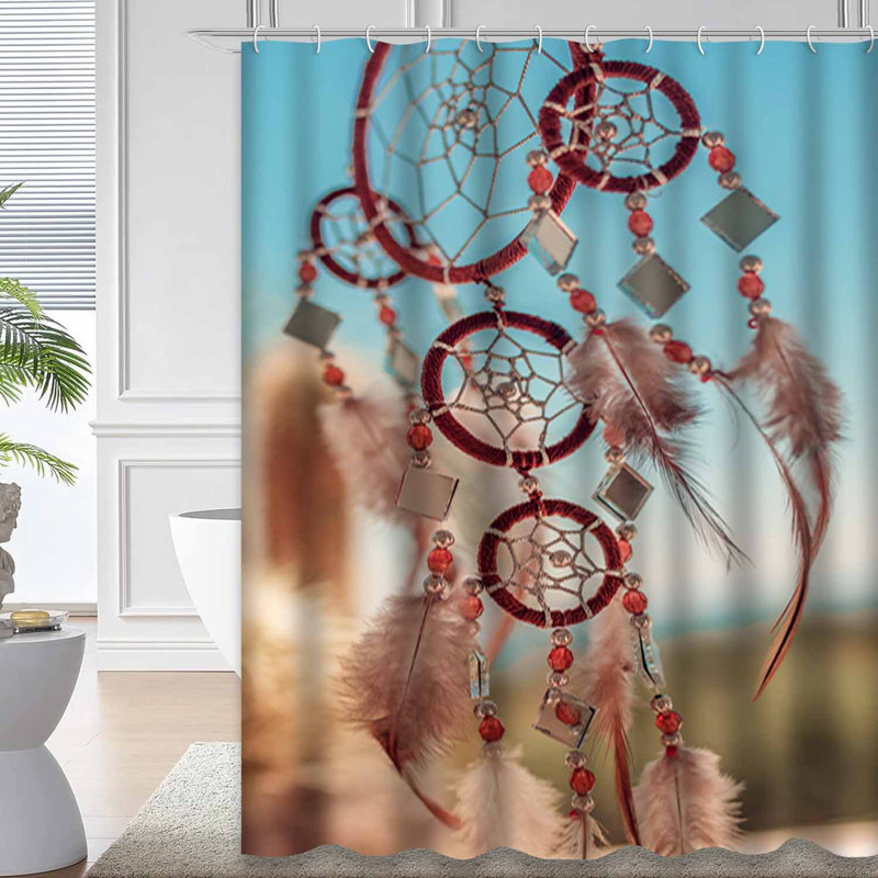 Rideau de douche Boho Chic, L 72 po x l 84 po