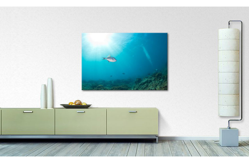 Stretched On Wooden Frame Print on Canvas, 80cm H x 120cm W x 2cm D