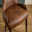 Tufted Button Back Barrel Chair With Nailhead