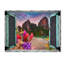 «Tropical Window to Paradise VI» par Leo Kelly - impression sur toile tendue-31105840