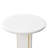 Sassani Accent Table - Pearl White/Gold
