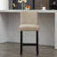 Tabouret de comptoir rembourré de 26 po avec structure en bois massif-104093393-103430632-122430101