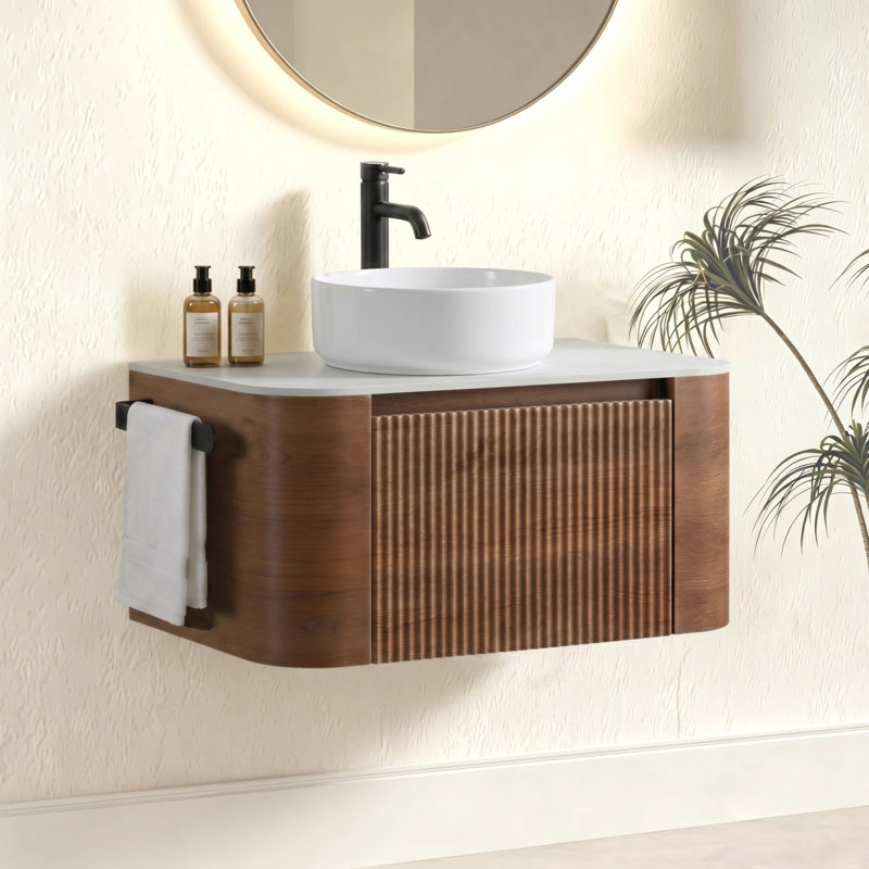 Meuble-lavabo Erba, Brown, 30"