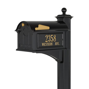 Balmoral Post Mounted Mailbox