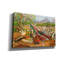 Toile épique Graffiti «Hunting Still Life 1» par Delene Lambert, 60 po x 40 po