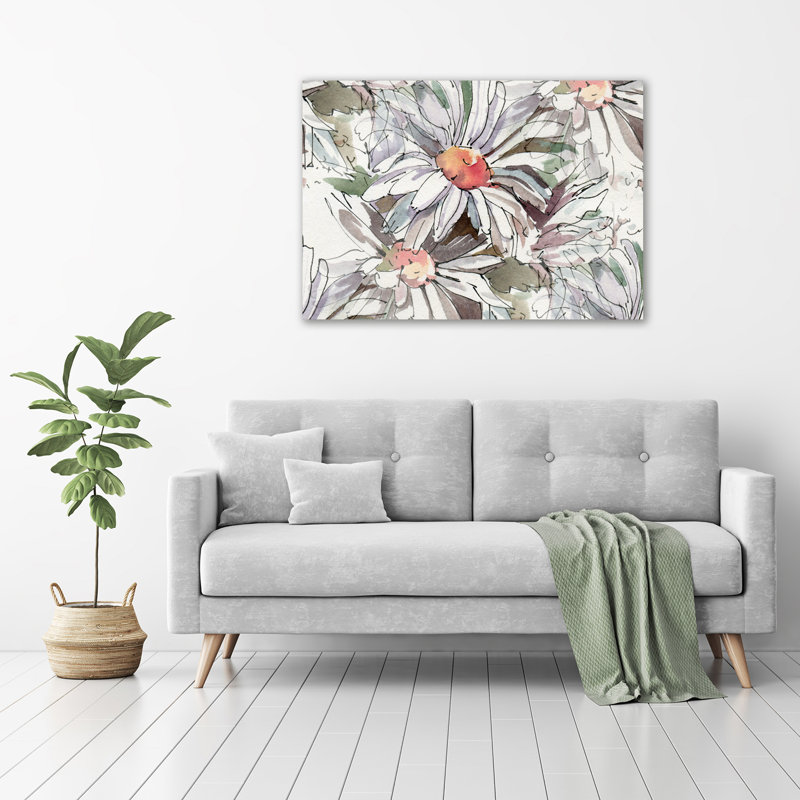 Camomile - No Frame Print on Canvas