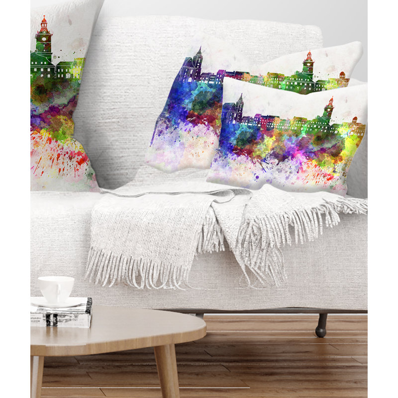 Coussin lombaire cityscape brasov horizon