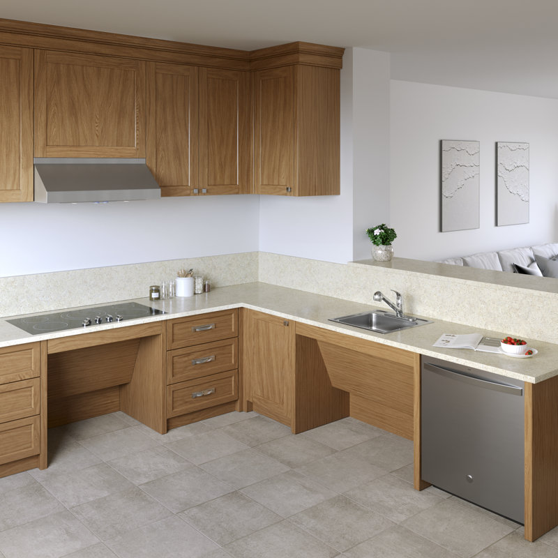 Robinet de cuisine Proflo, Nickel brossé