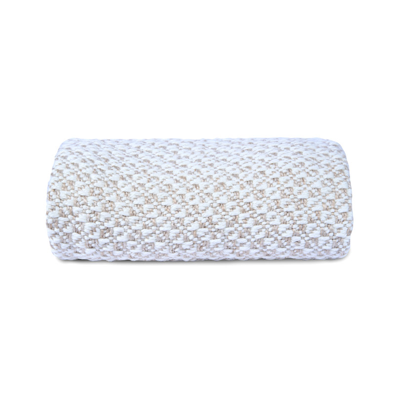 Machine Woven Throw Blanket, Linen