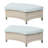 Patio Rattan Ottomans