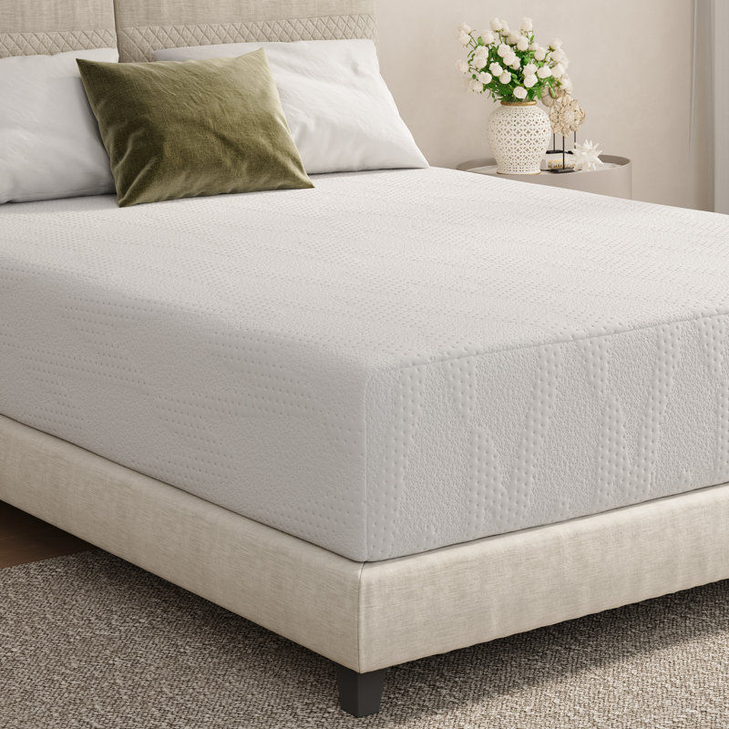 Medium Gel Memory Foam Mattress, Twin, 8"