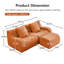 Canapé ergonomique avec 1 repose-pieds-2126179122-2126179113-2126179119