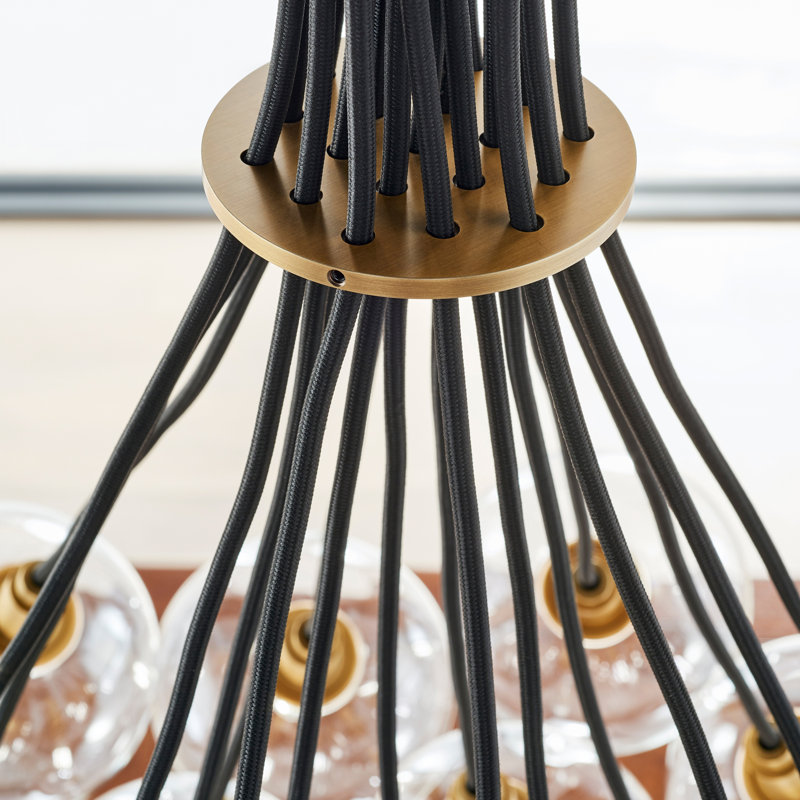 Gambit 19 - Light Pendant, Yes, Aged Brass