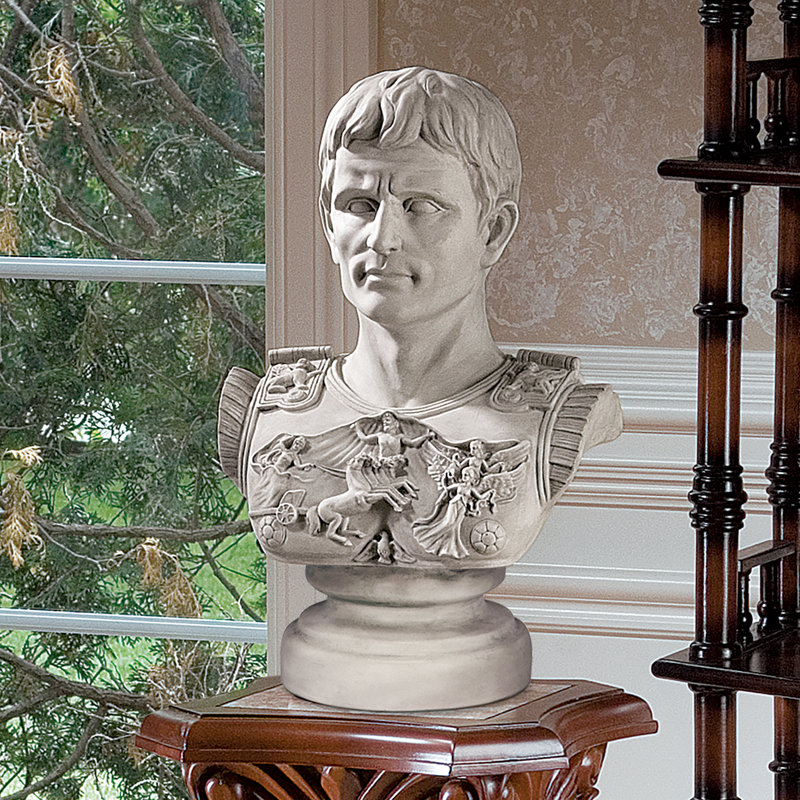 Caesar Primaporta Roman Emperor Bust