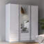3 Door Manufactured Wood Wardrobe