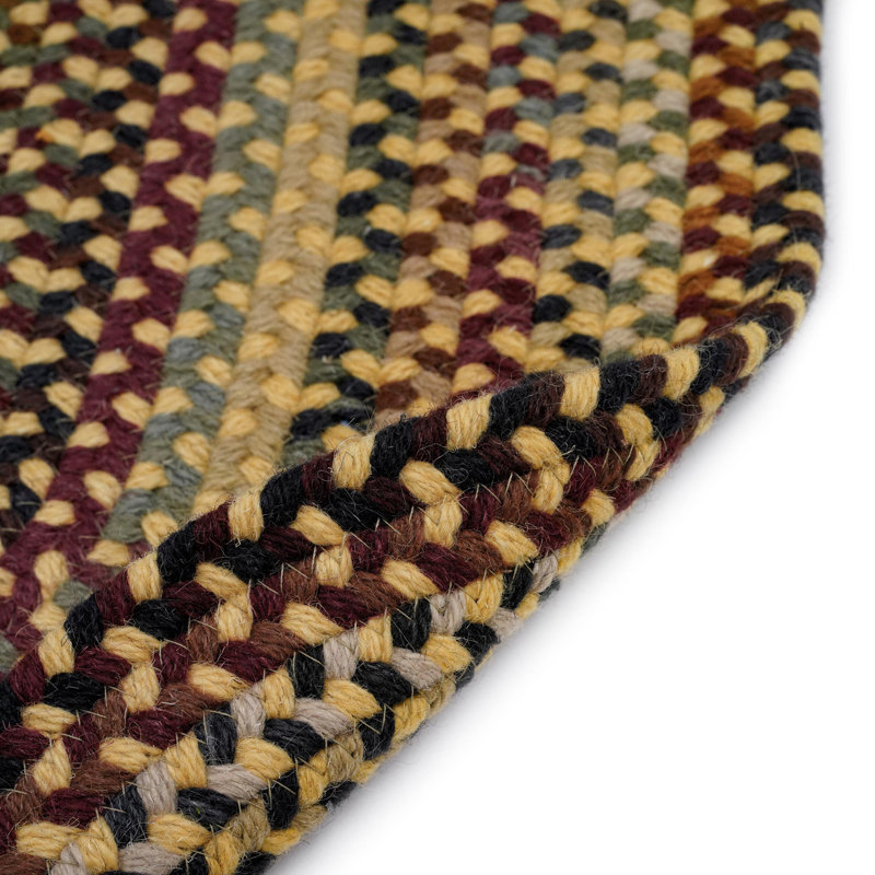 Fort Lupton Wool Indoor Rug, Oval 8' x 11'