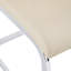 Chaise de salle à manger, chaise d'appoint rembourrée à haut dossier en cuir de polyuréthane avec pieds en métal en forme de C-884605466-884605463-884605460