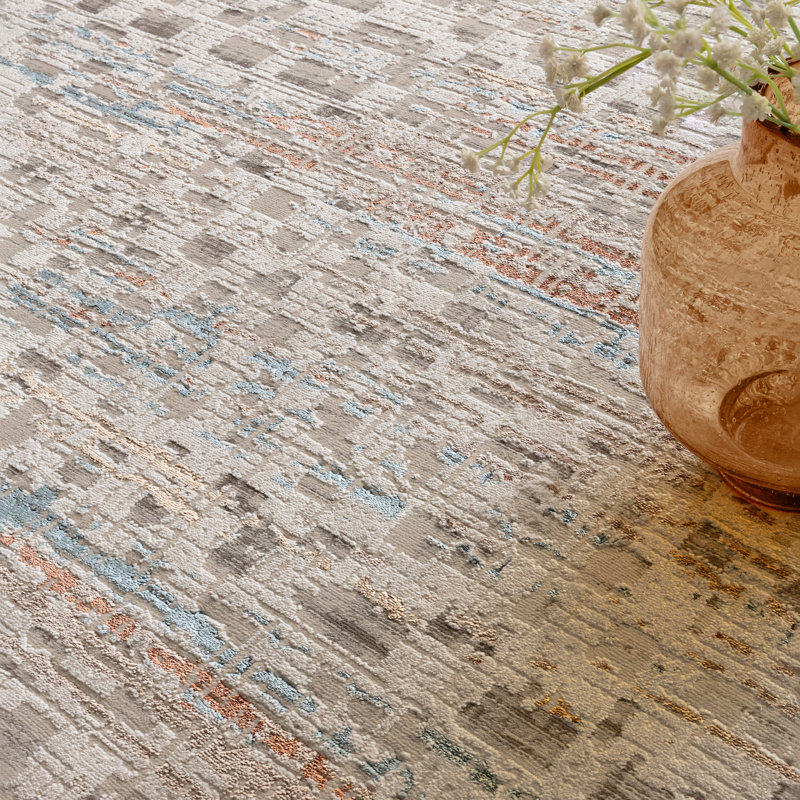 Rybolt Abstract Area Rug, Rectangle 120 x 160 cm