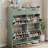 Shoe Cabinet with 4 Flip Drawers & 2 Top Drawers, High-Gloss Hidden Entryway Shoe Storage Organizer-718919492-706500400