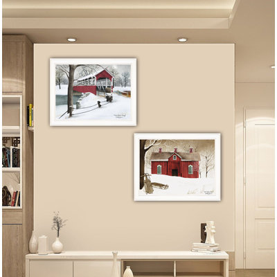 " Crisp & New Fallen Snow " by Billy Jacobs 2 - Pieces