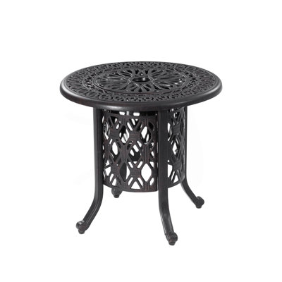 Table d'appoint avec seau à glace amovible