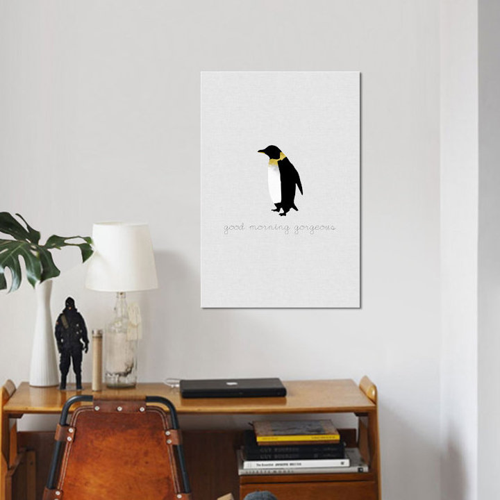 « good matin magnifique », impression sur toile, H 40 po x l 26 po x P 1,5 po, Toile tendue, Pas de tapis