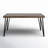 Swanscombe Metal Base Dining Table