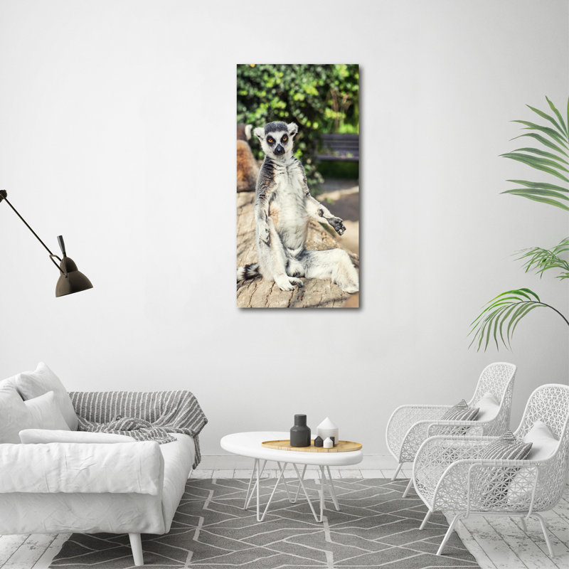 Lemur - Wrapped Canvas Print